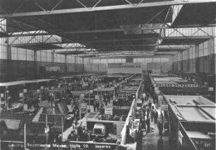 Leipzig: Technische Messe, Halle 19 ; Inneres