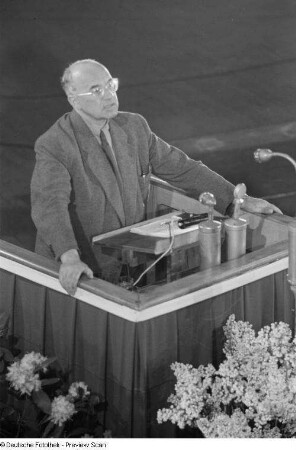 Rede von Johannes R. Becher
