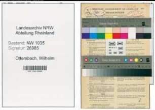 Entnazifizierung Wilhelm Ottersbach , geb. 02.06.1909 (Kaufmaennischer Angestellter)