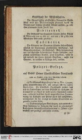 Gesellschaft der Wissenschaften