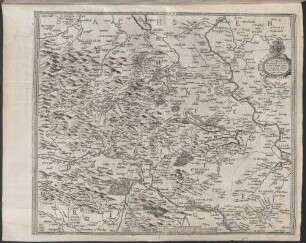 Mansfeldiae, Saxoniae Totius, Nobilisssimae, Nova Et Exacta Chorographica Descriptio