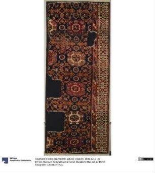 Fragment (Kleingemusterter Holbein-Teppich)