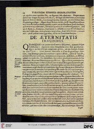 De Aeternitatis imaginibus