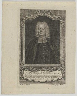 Bildnis des Jacobus Elsner