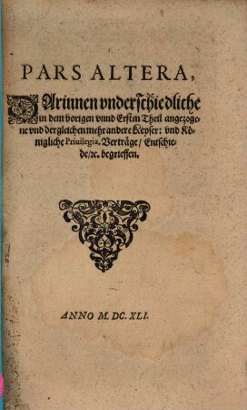 Beständiger Gegenbericht Der Keyserlichen Reichs Burg Fridberg : Wider Den in Anno 1610. in Truck außgesprengten vermeynten gründlichen Bericht, deß H. Reichs Statt Fridberg, dero Stand, Regalien, Privilegien, Rechte ... betreffende ; Dadurch aber nur die Raidelführer ... vergeblich understanden ..., 2