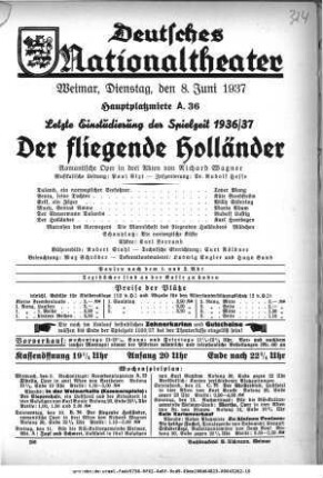 Der fliegende Holländer