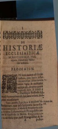 Epitome Historiæ Ecclesiasticæ. De Conversionibus gentium, persecutionibus Ecclesiæ, Hæresibus, & Conciliis Oecumenicis : Ex præcipuis Scriptoribus Ecclesiasticis collecta