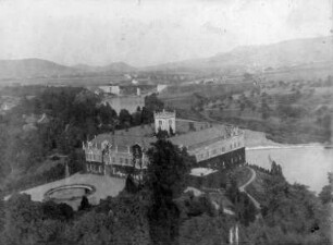 Klösterle an der Eger : Klösterle an der Eger (Klasterec nad Ohri/Tschechische Republik). Schloss