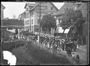 Hochzeitszug in Sankt Georgen im Schwarzwald