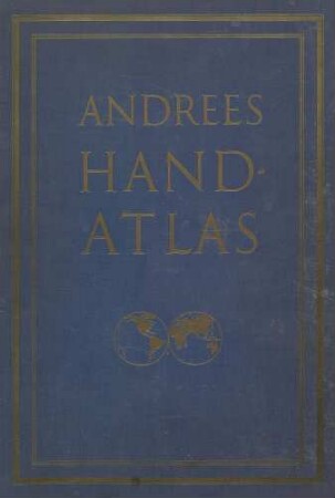 Andrees Handatlas ; in einem Bande