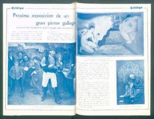 Próxima exposición de un gran pintor gallego : Obras de Roberto González del Blanco