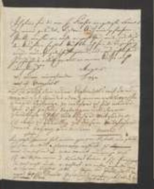 Brief von Heinrich Meyer an Christian Heinrich Oppermann, Johann Heinrich Lang, Jeunet Duval, David Heinrich Hoppe und Arnold Bergfeld