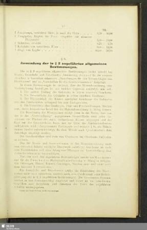 § 6. Anwendung der in § 2 angeführten allgemeinen Bestimmungen