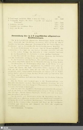 § 6. Anwendung der in § 2 angeführten allgemeinen Bestimmungen