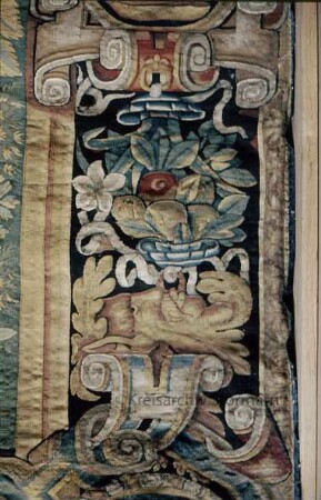 Schloß Reinbek: Festsaal: Wandteppich