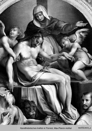 Pietà mit den Heiligen Hieronymus und Franziskus