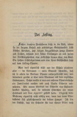 Bei Lessing