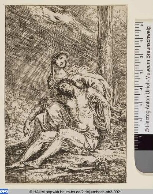 Christus im Schoße der trauernden Maria