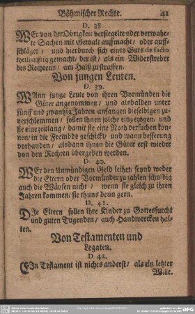 Von jungen Leuten
