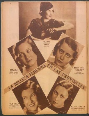 La belleza femenina en las provincias [Fotografías]