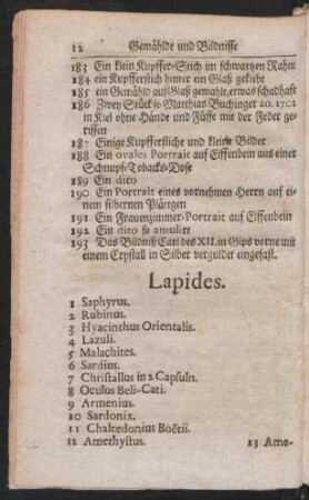 Lapides.