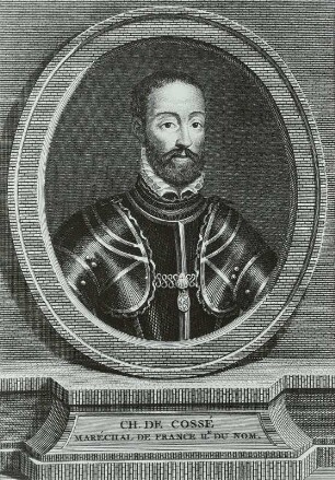 Bildnis des Charles I. de Cossé Brissac, Graf Marschall von Frankreich und einer der größten Heerführer des 16. Jh.