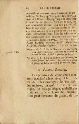 B. Peintres Romains.