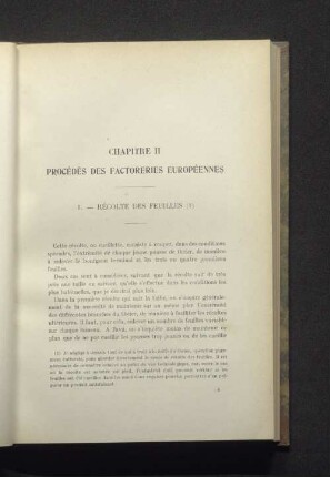 Chapitre II Procédés des factoreries européennes