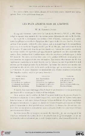 24: Les plus anciens rois de l'Égypte