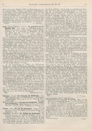 61-62 [Rezension] Briefs, Goetz, Untergang des Abendlandes. Christentum und Sozialismus