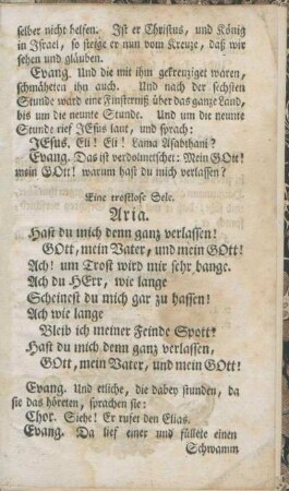 Eine trostlose Sele.