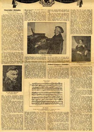 Wagner, Richard 50. Todestag 1933