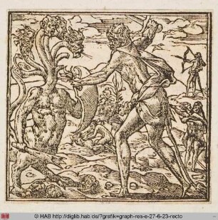 Les douze labeurs de Hercules, par Allegorie.