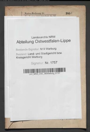 Erblasser: Schaefers, Bernard: