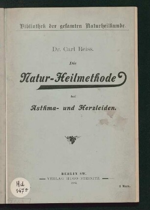 Die Naturheilmethode bei Asthma und Herzleiden