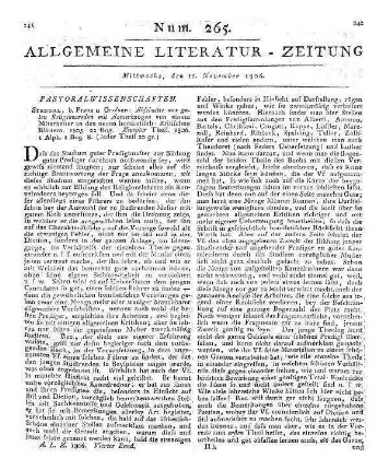 Abschnitte aus guten Religionsreden. T. 2. Mit Anmerkungen von einem Mitarbeiter an den neuen homiletisch-kritischen Blättern. Stendal: Franzen & Große 1805-06