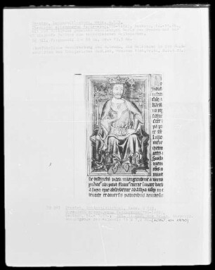 Chronicon episcoporum Verdensium (786-1482) — Bildnis Karls des Großen