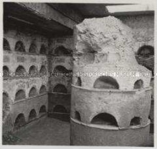 Rom, Via di Porta San Sebastiano, Kolumbarium (Grab der Scipionen)