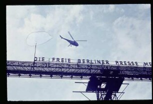 Hubschrauber am Potsd. Pl. 26.7.62.