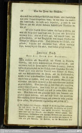 Zweites Buch. Von der Form der Gebäude
