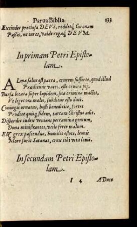 In secundam Petri Epistolam.