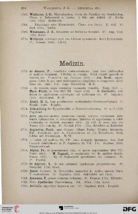 Medizin (Nr. 3711-4003)