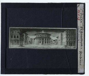 unbekannt (Francesco di Giorgio o. Piero della Francesca zugeschr.), Idealstadt (Urbino Gall. Naz. delle Marche INV. 1990 D37)