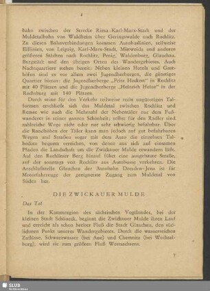 Die Zwickauer Mulde