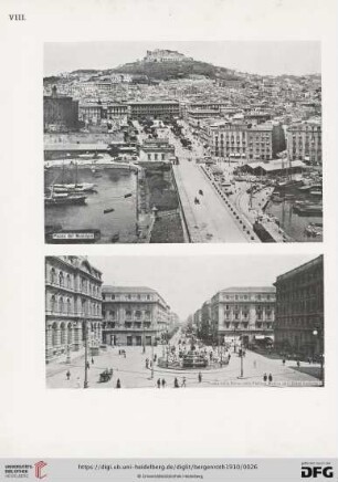 VIII. [Piazza Municipio & dela Borsa]