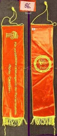 Fahnenschleife Pionierstafette "Roter Oktober"