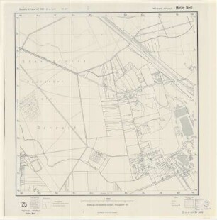 Hilden-West, Deutsche Grundkarte, Baltt 125
