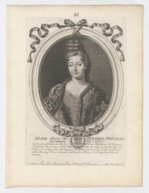 Bildnis der Marie Anne de Bourbon de Conty