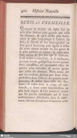 Rubis Et Vermeille