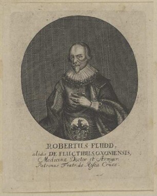 Bildnis des Robertus Fludd